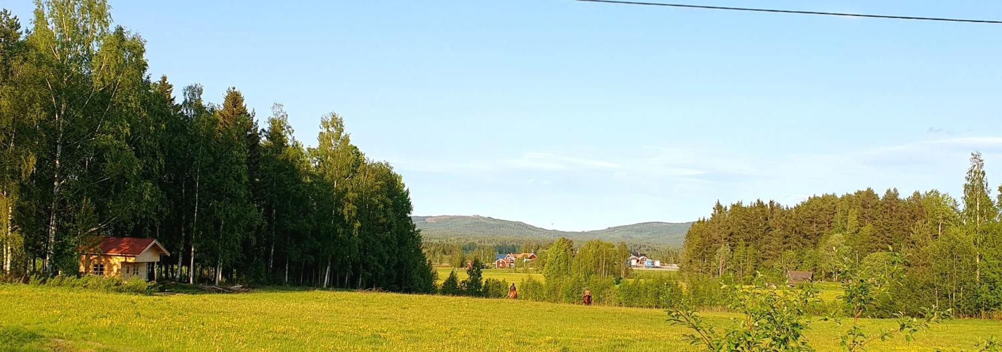 Skalbo Gardsglamping Hotel Järvsö Exterior foto